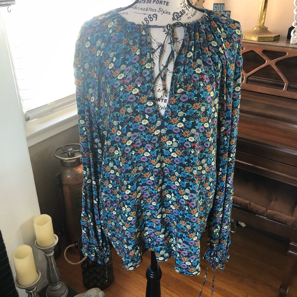 Floral blouse L from H&M NWT